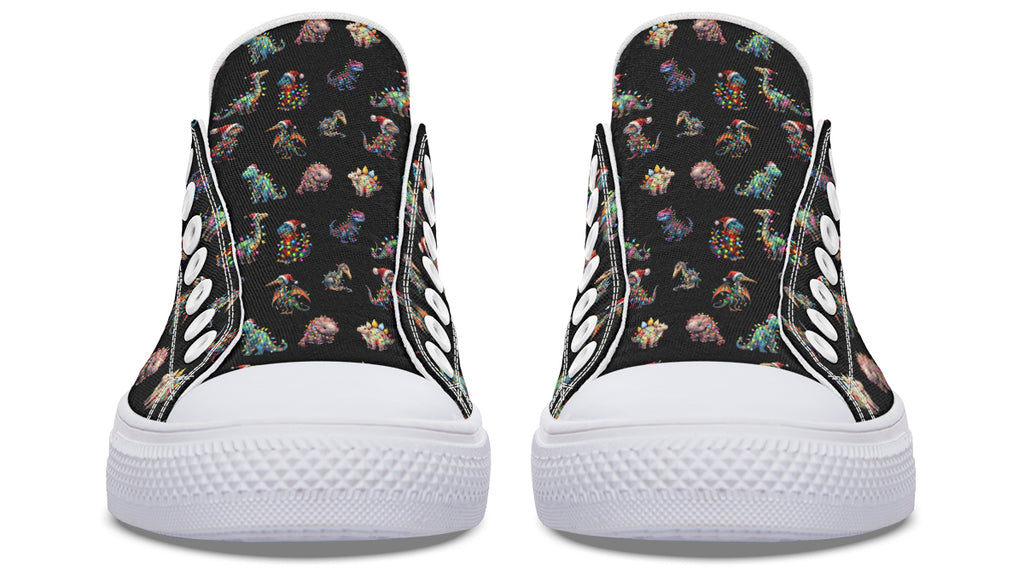 Dinos In Lights Low Tops (Wide)