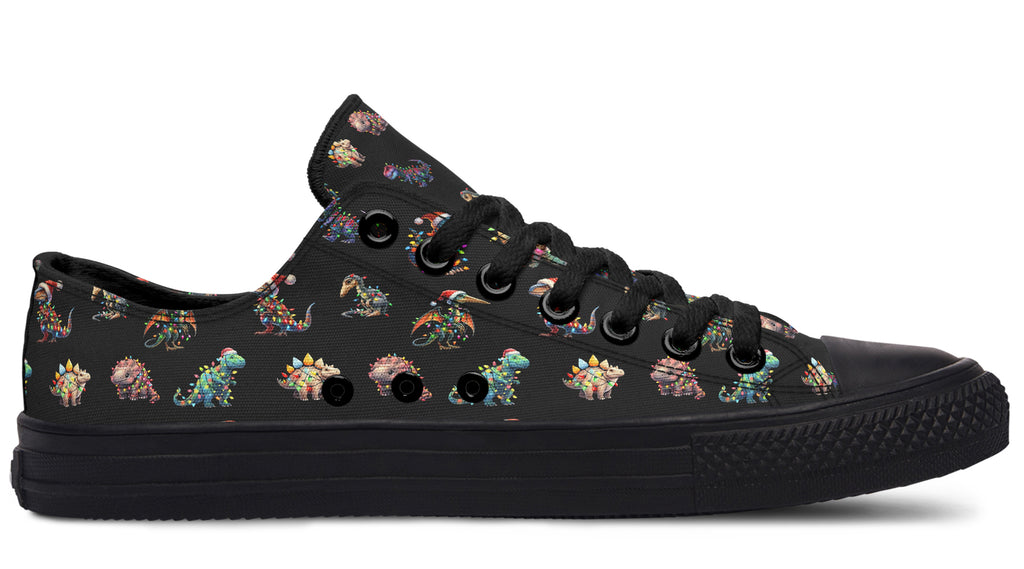 Dinos In Lights Low Tops (Wide)