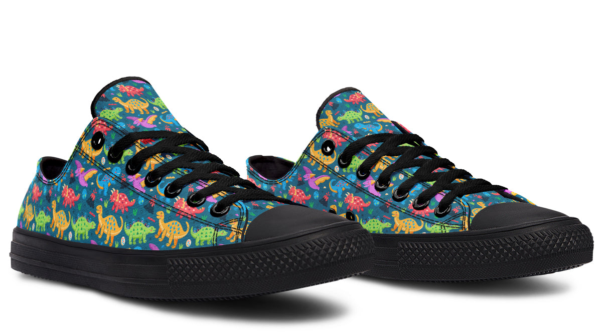 Dinosaur Friends Low Tops (Wide)