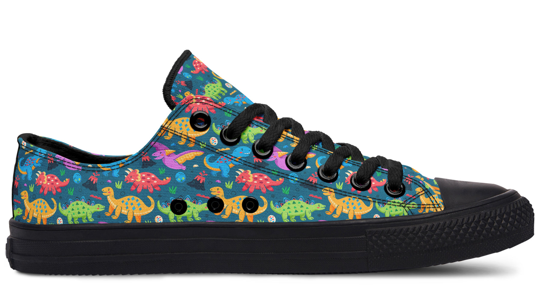 Dinosaur Friends Low Tops (Wide)
