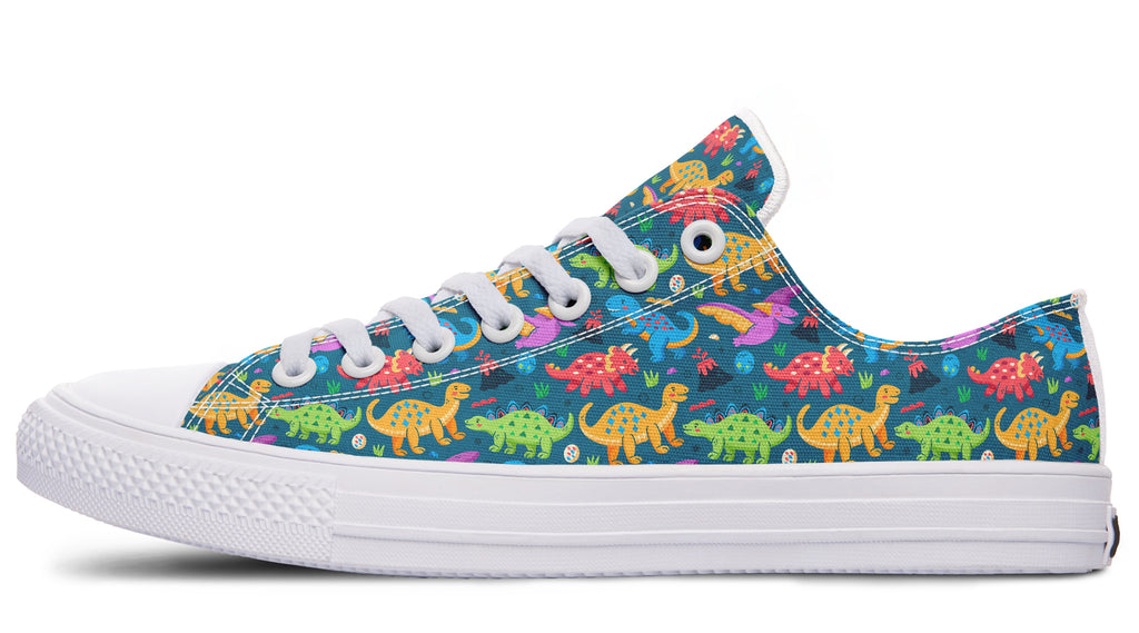 Dinosaur Friends Low Tops (Wide)