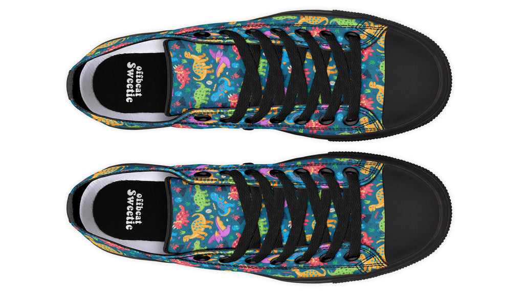 Dinosaur Friends Low Tops (Wide)