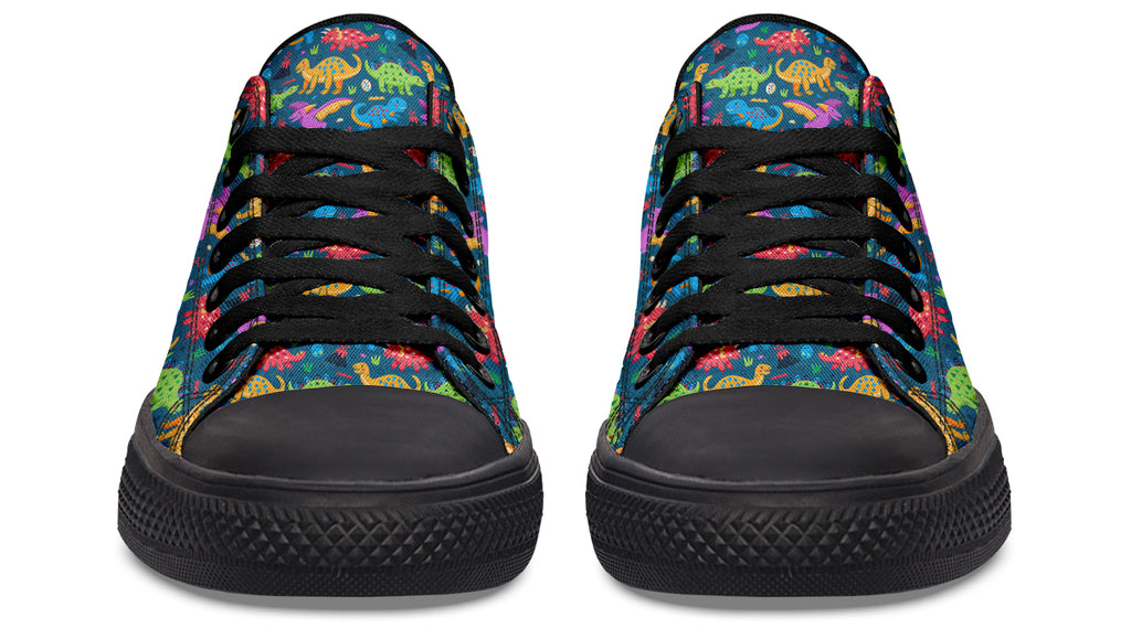 Dinosaur Friends Low Tops - Offbeat Sweetie