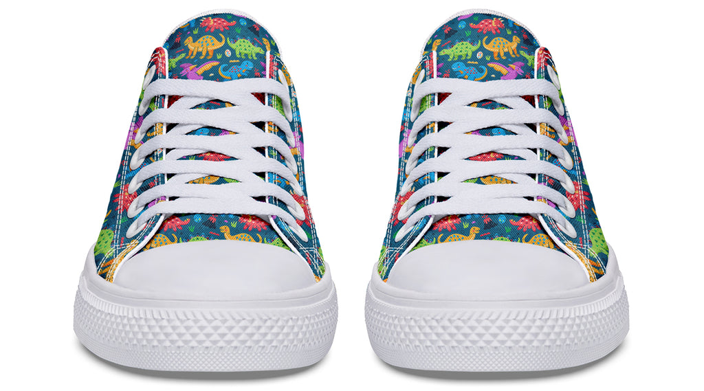 Dinosaur Friends Low Tops - Offbeat Sweetie