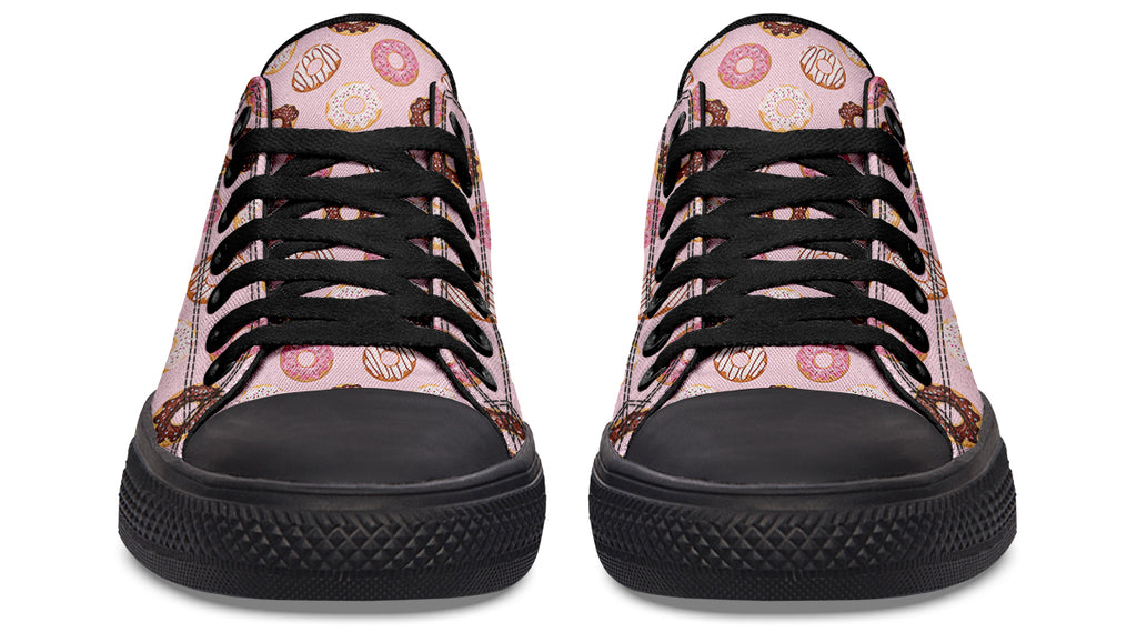 Donut Stop Me Now Low Tops - Offbeat Sweetie
