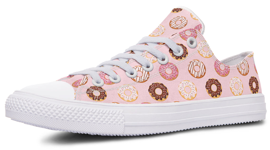 Donut Stop Me Now Low Tops - Offbeat Sweetie