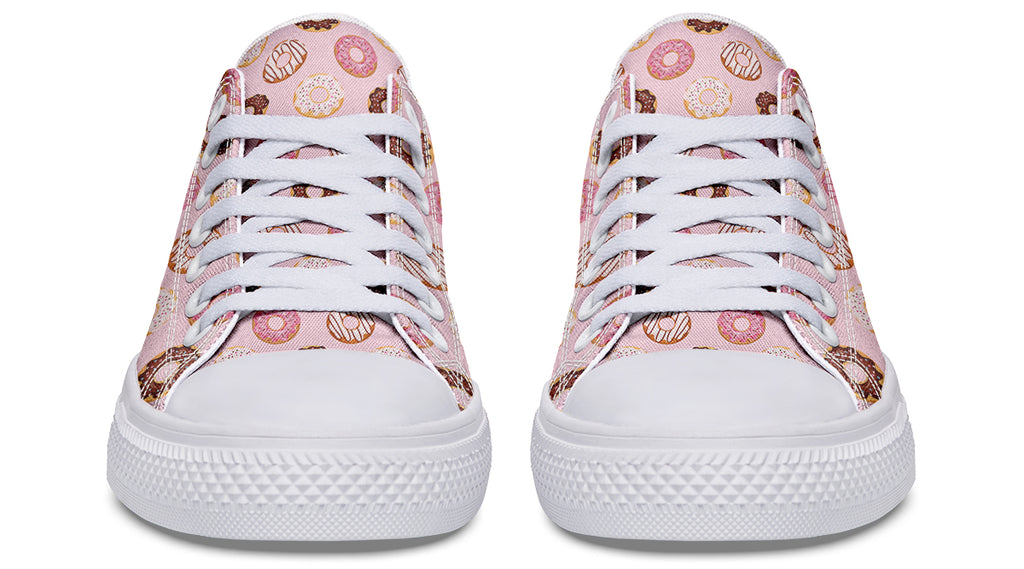 Donut Stop Me Now Low Tops - Offbeat Sweetie