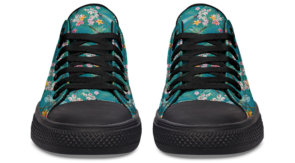 Dragonflies Low Tops - Offbeat Sweetie