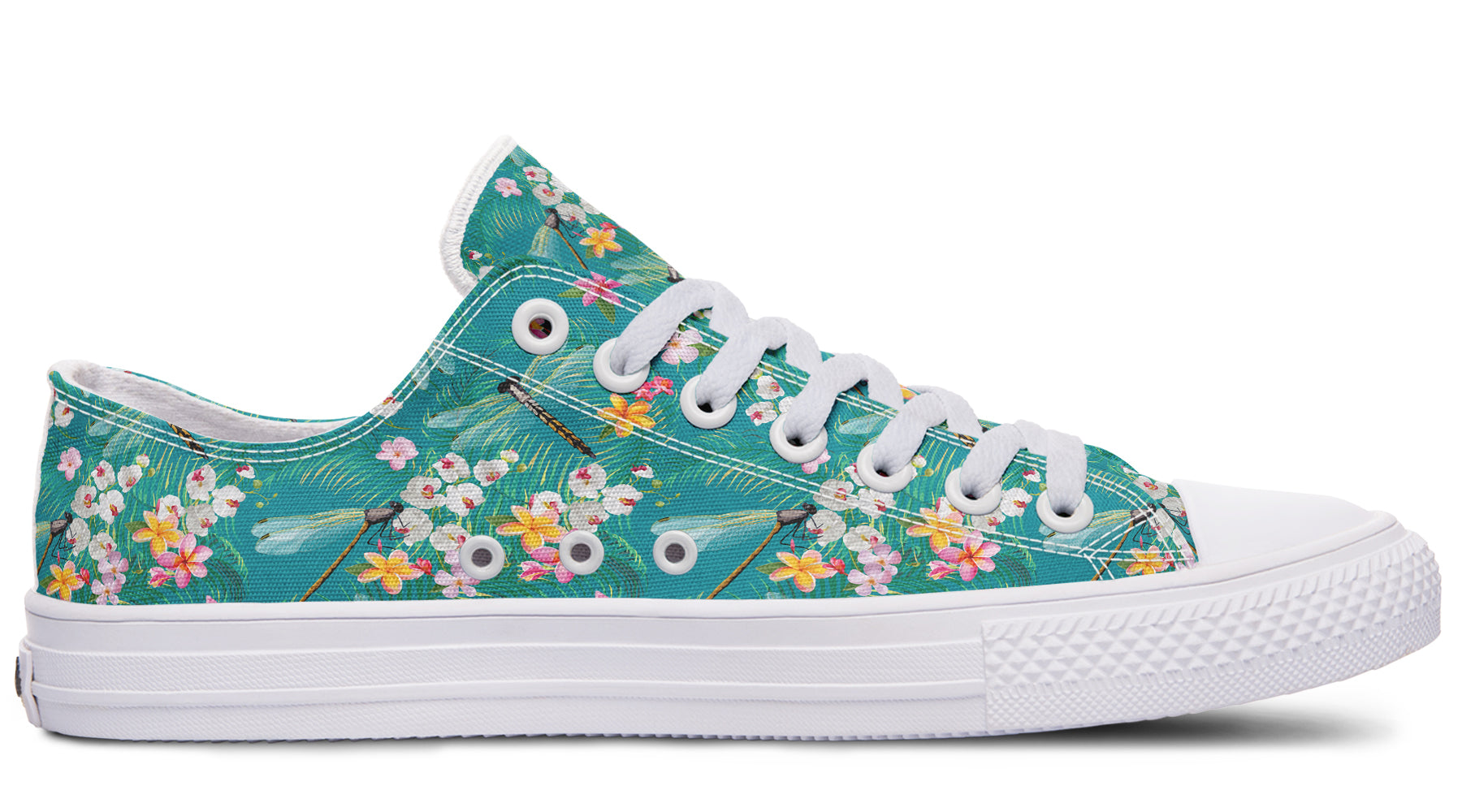 Dragonflies Low Tops - Offbeat Sweetie
