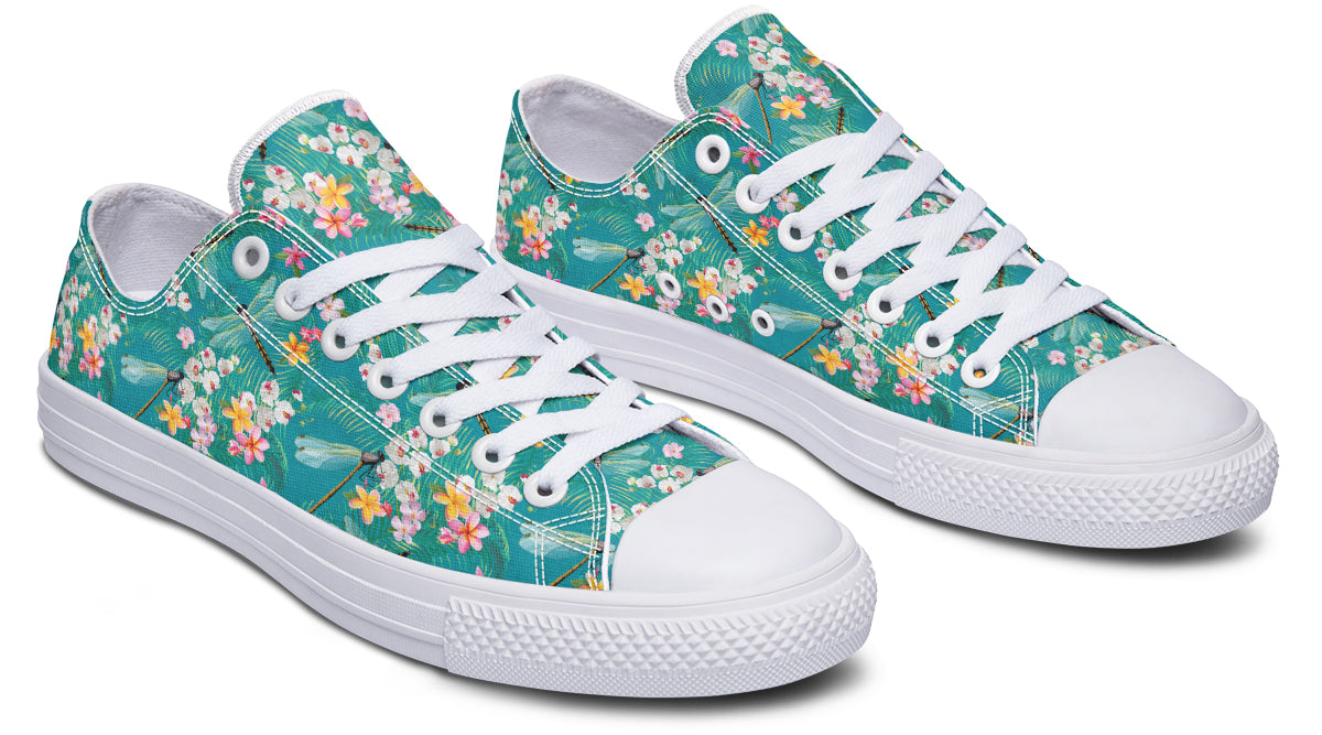 Dragonflies Low Tops (Wide)
