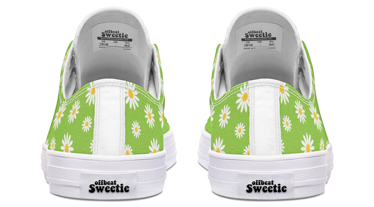 Driving Miss Daisy Low Tops - Offbeat Sweetie