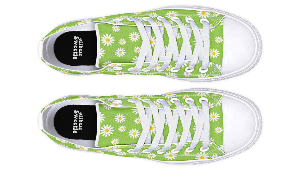 Driving Miss Daisy Low Tops - Offbeat Sweetie
