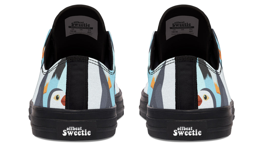 Penguin Party Low Tops - Offbeat Sweetie