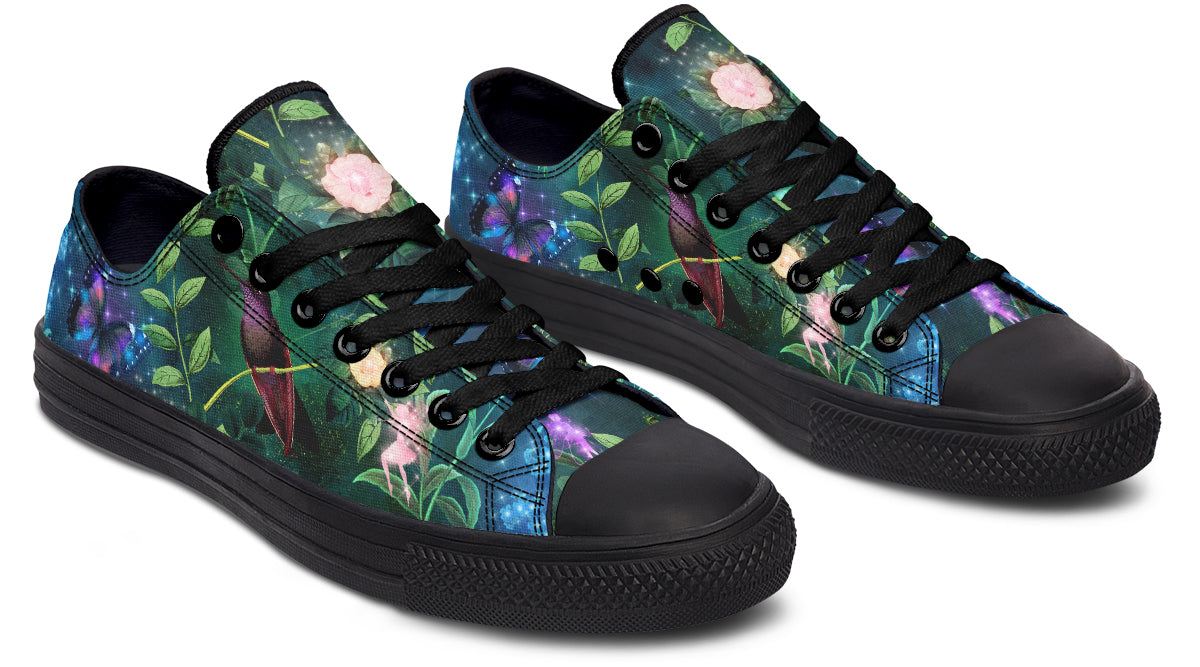 Enchanted Garden Low Tops - Offbeat Sweetie