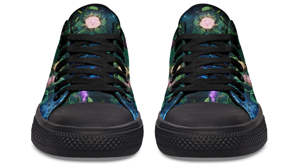 Enchanted Garden Low Tops - Offbeat Sweetie
