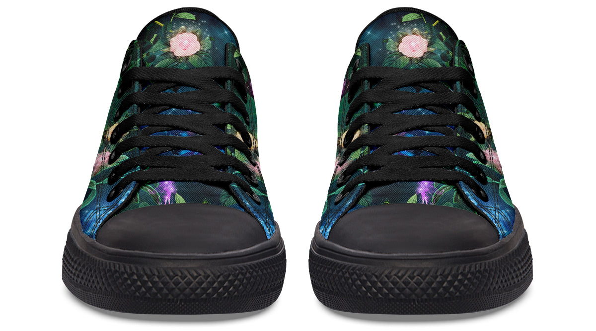 Enchanted Garden Low Tops - Offbeat Sweetie