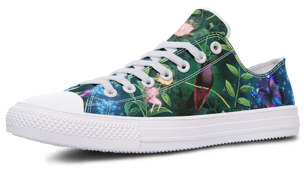 Enchanted Garden Low Tops - Offbeat Sweetie