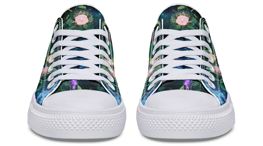 Enchanted Garden Low Tops - Offbeat Sweetie
