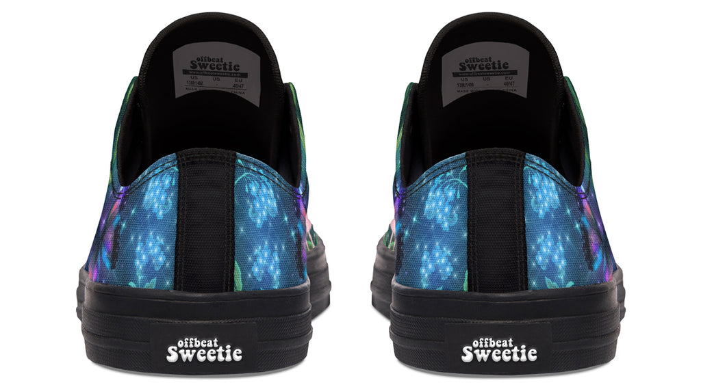 Enchanted Garden Low Tops - Offbeat Sweetie