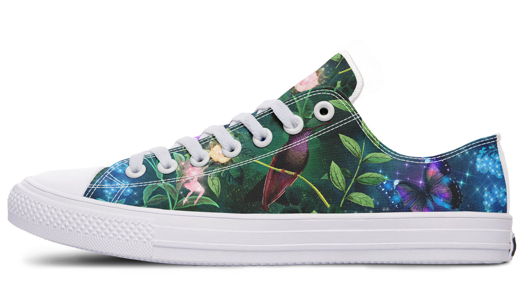 Enchanted Garden Low Tops - Offbeat Sweetie