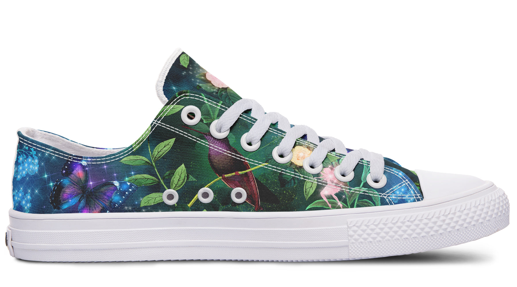 Enchanted Garden Low Tops - Offbeat Sweetie