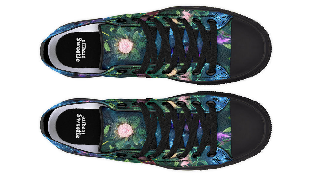 Enchanted Garden Low Tops - Offbeat Sweetie