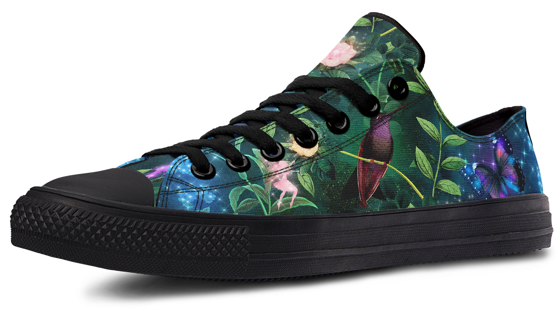 Enchanted Garden Low Tops (Wide)