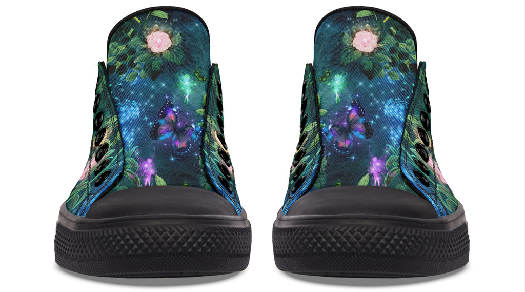 Enchanted Garden Low Tops (Wide)