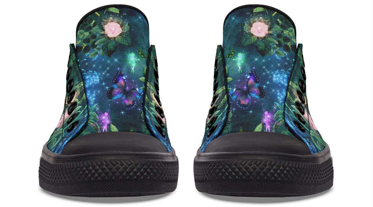 Enchanted Garden Low Tops (Wide)