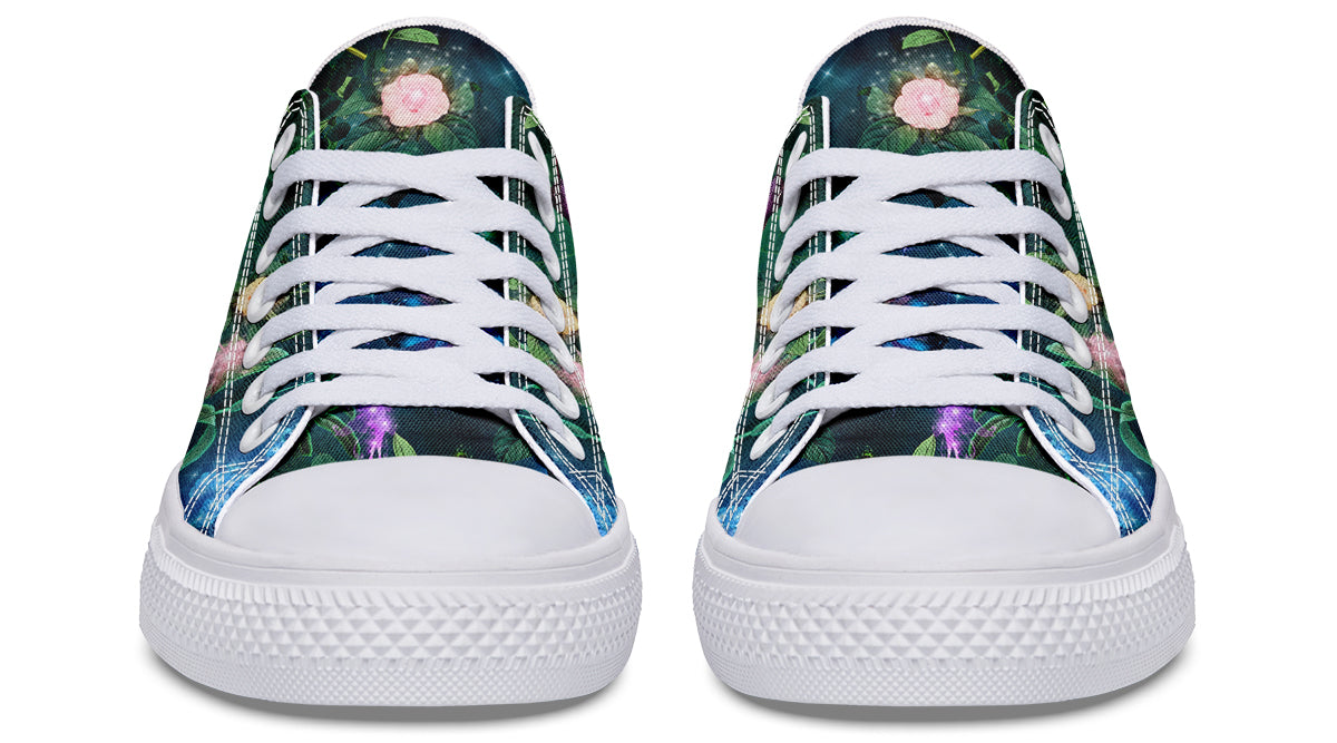Enchanted Garden Low Tops (Wide)