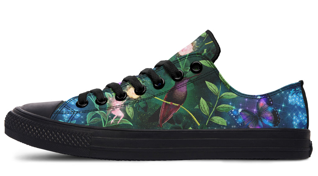 Enchanted Garden Low Tops (Wide)