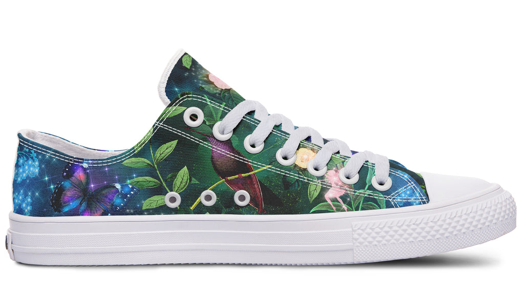 Enchanted Garden Low Tops (Wide)
