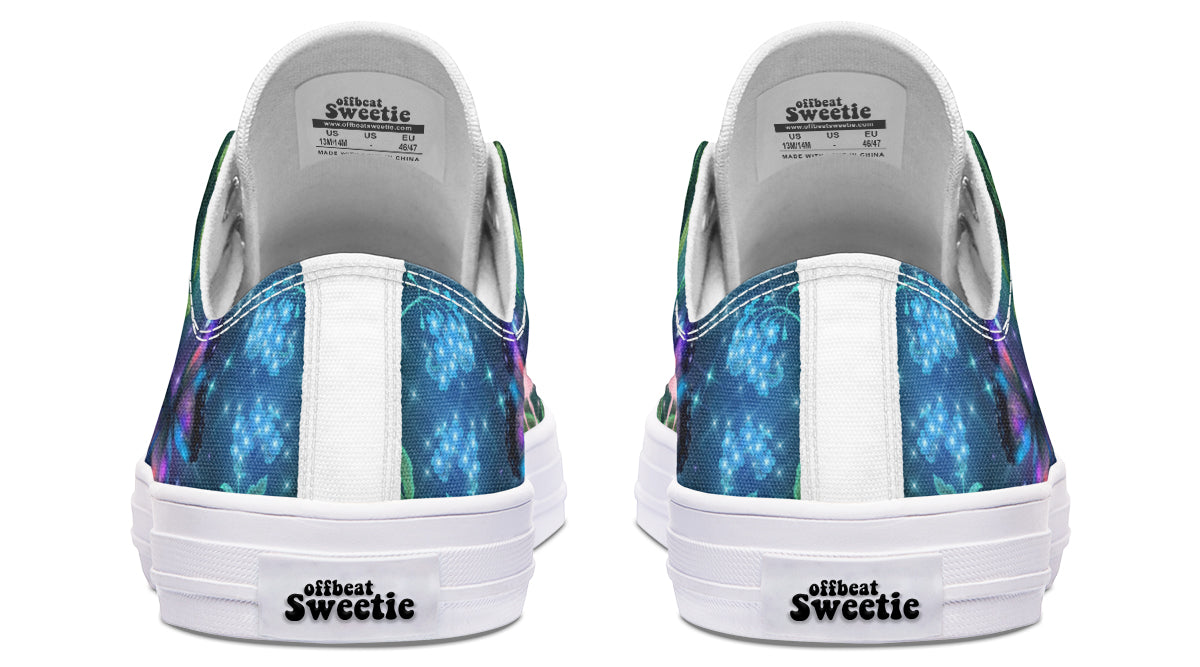 Enchanted Garden Low Tops (Wide)