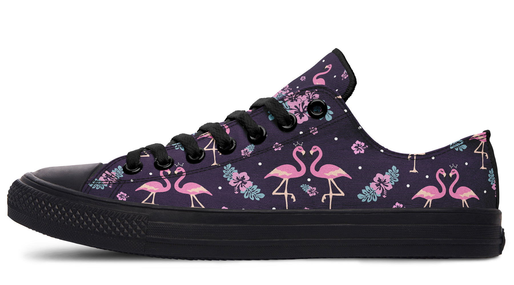 Flamingos Low Tops (Wide)