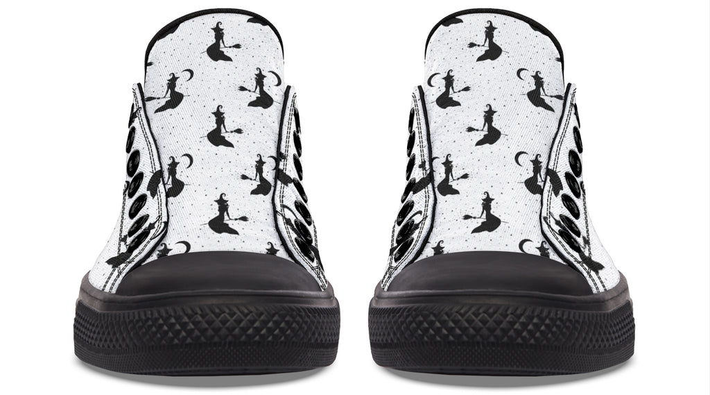 Flying Witches Low Tops (Wide)