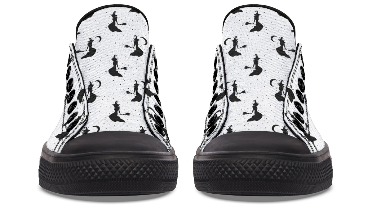 Flying Witches Low Tops (Wide)
