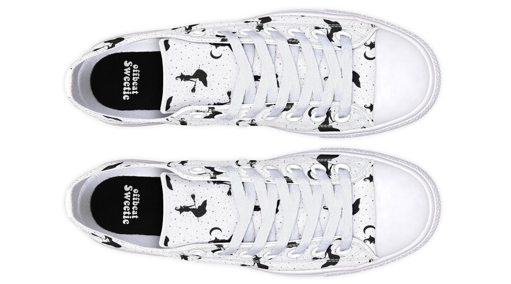 Flying Witches Low Tops (Wide)