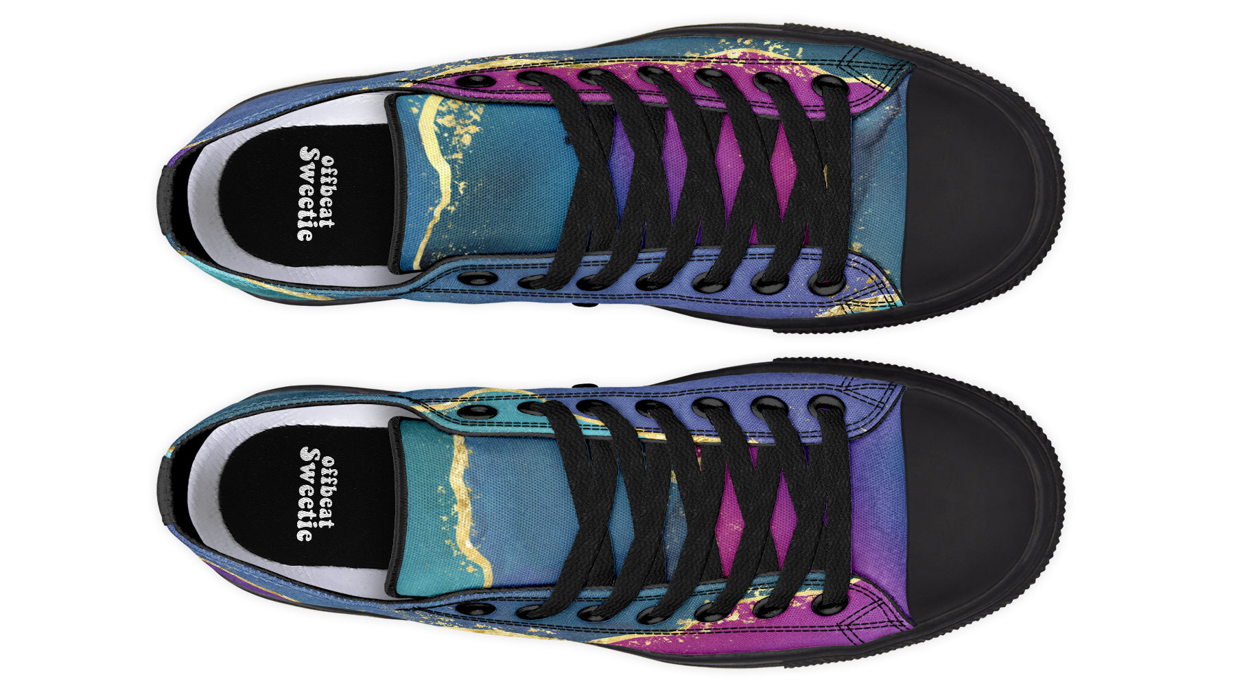 Geode Low Tops - Offbeat Sweetie