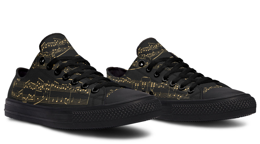 Midnight Melody Low Tops