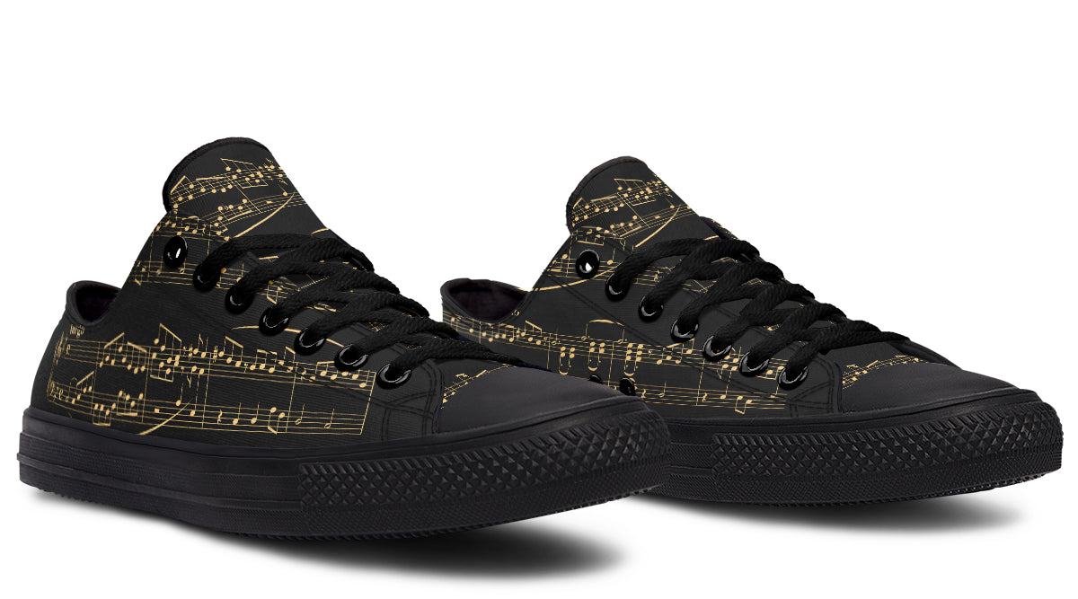 Midnight Melody Low Tops