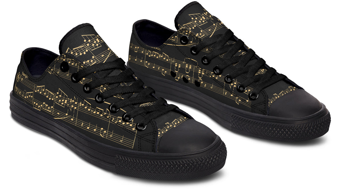 Midnight Melody Low Tops