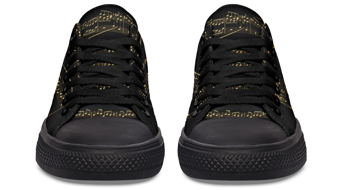 Midnight Melody Low Tops