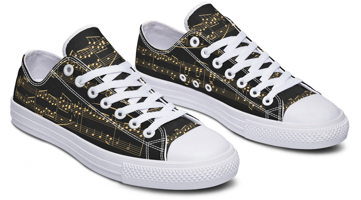 Midnight Melody Low Tops