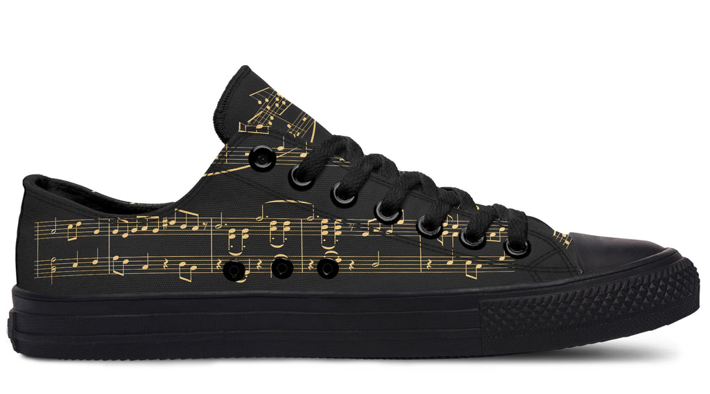 Midnight Melody Low Tops