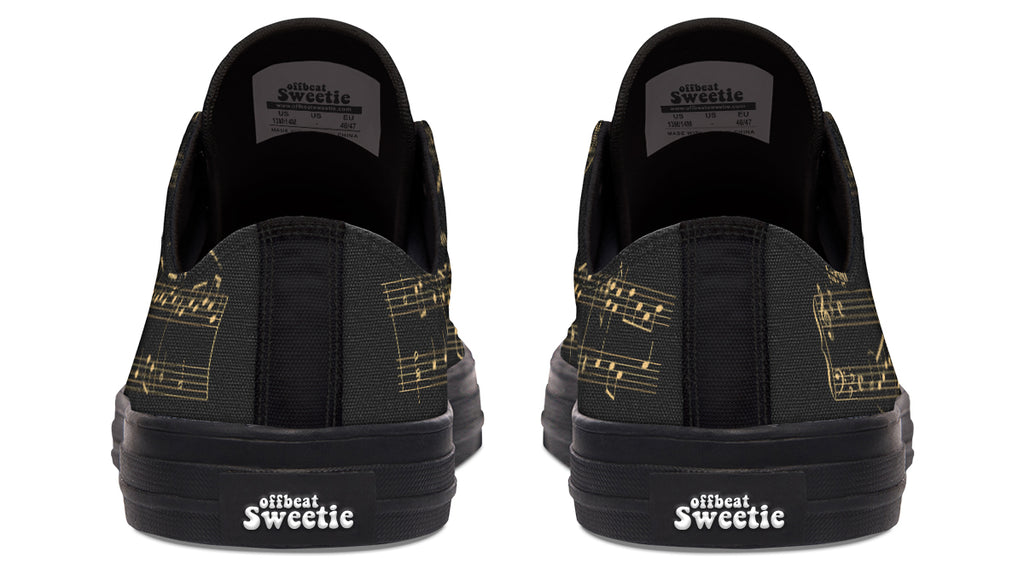 Midnight Melody Low Tops