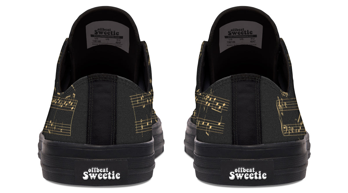 Midnight Melody Low Tops
