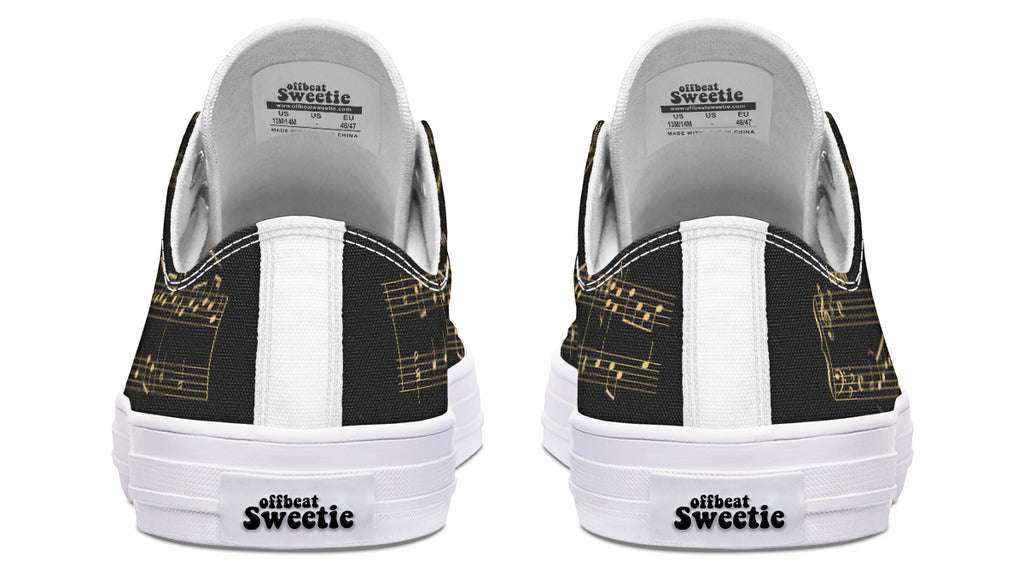 Midnight Melody Low Tops