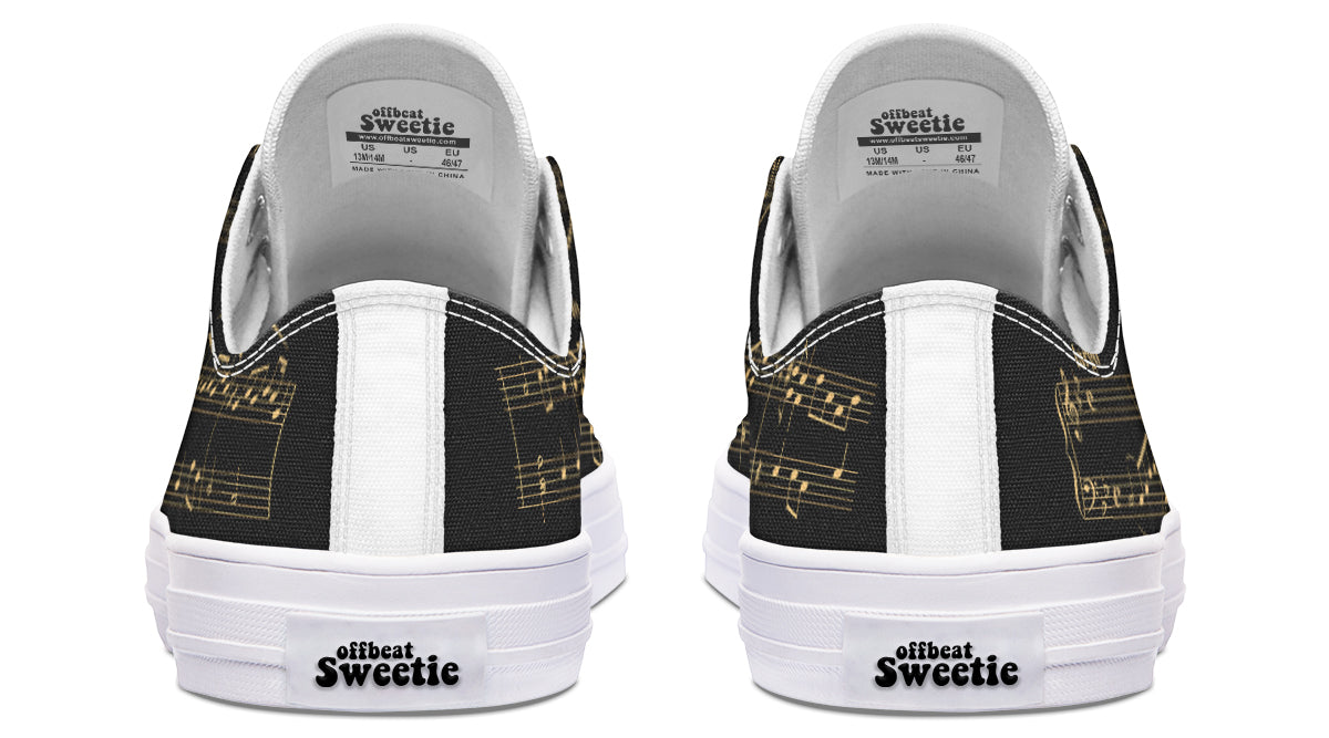 Midnight Melody Low Tops