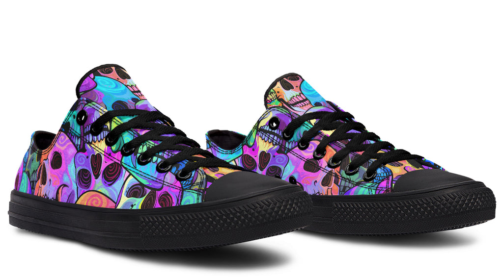 Grave Rave Low Tops (Wide)