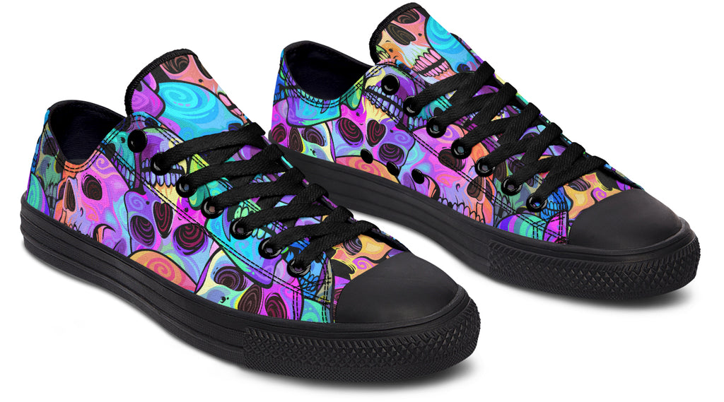 Grave Rave Low Tops (Wide)